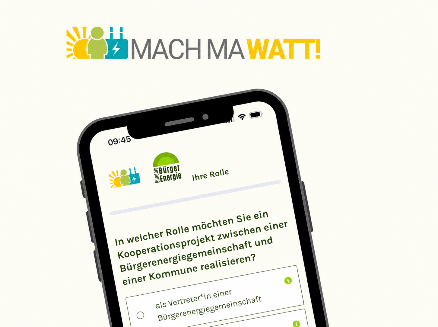 MachMaWatt-App unterstützt Kommunen und Bürgerenergie beim Start gemeinsamer Energieprojekte